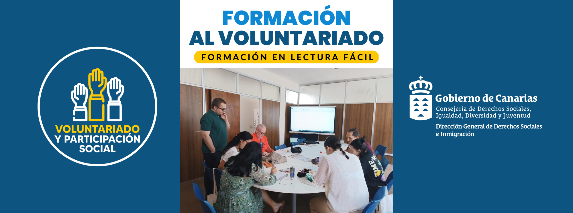 Formación al Voluntariado: Lectura Fácil