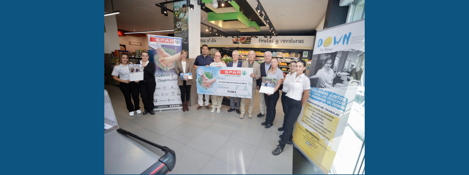 Entrega de cheque solidario