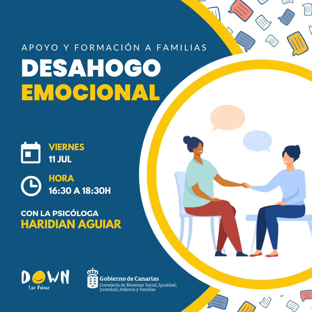 Formación a familias: desahogo emocional
