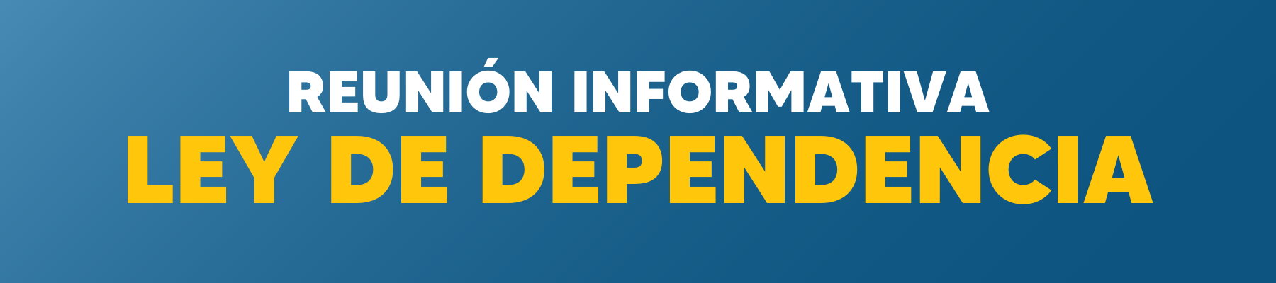 Reunión sobre Ley de Dependencia