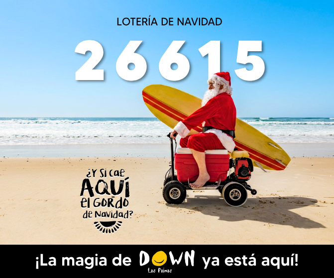 Cartel lotería de Navidad 2026